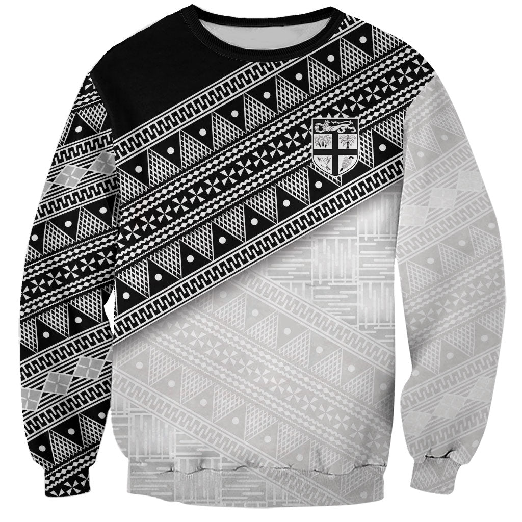 2026 Autumn Rugby Nations Fiji Custom Sweatshirt Fijian Tapa Tribal Lauhala Inspired