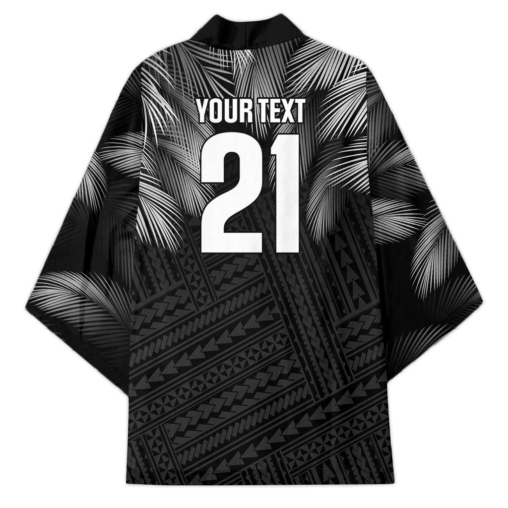 2026 Autumn Rugby Nations Fiji Custom Kimono Fijian Palm Leaf Tapa Tribal Inspired LT9 - Polynesian Pride