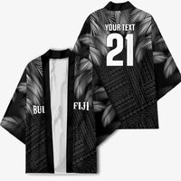 2026 Autumn Rugby Nations Fiji Custom Kimono Fijian Palm Leaf Tapa Tribal Inspired LT9 - Polynesian Pride