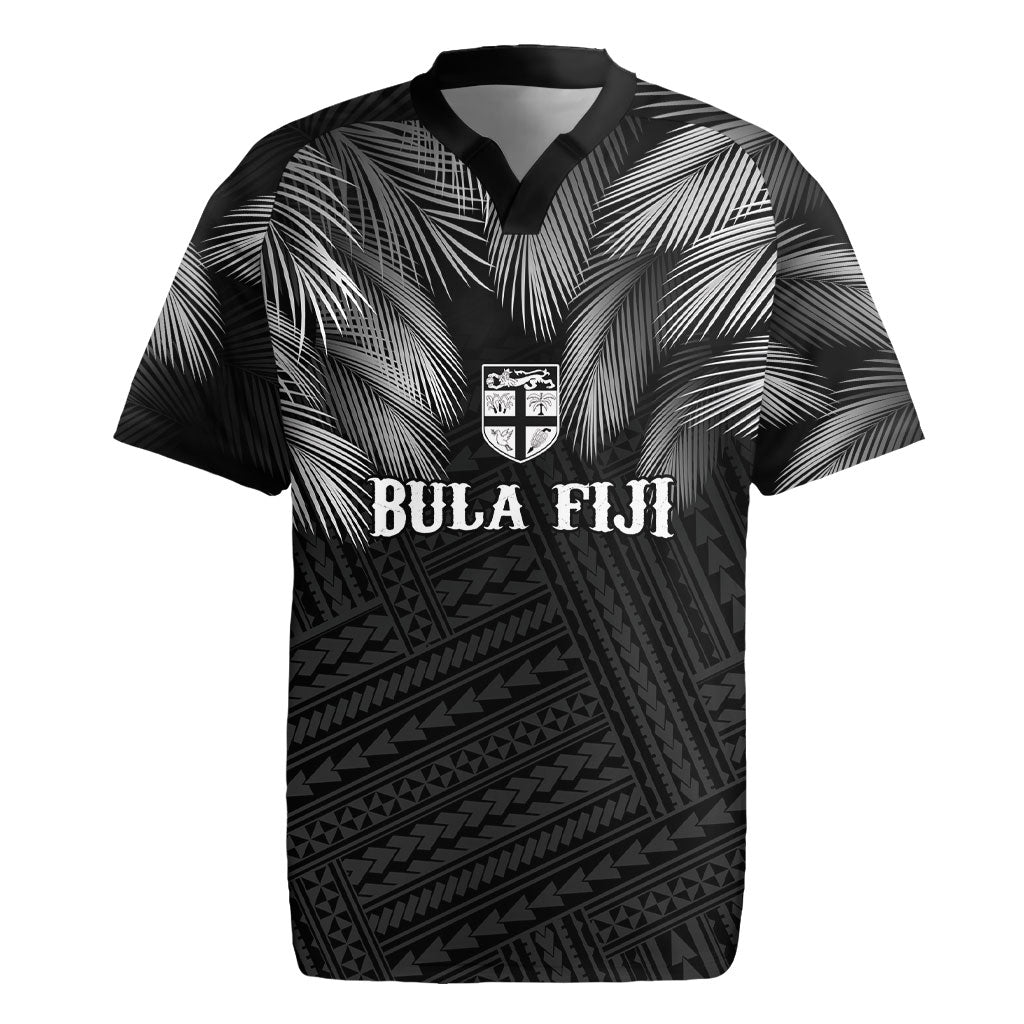 2026 Autumn Rugby Nations Fiji Custom Rugby Jersey Fijian Palm Leaf Tapa Tribal Inspired