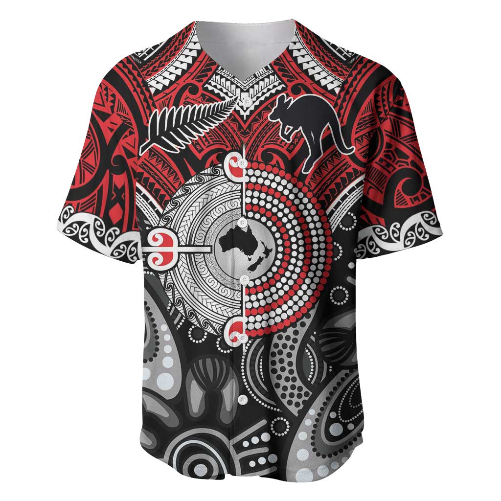 Aotearoa and Australia Baseball Jersey New Zealand Honour The Treaty Ake!Ake!Ake!