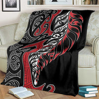 Koru Fern New Zealand Blanket Maori Tribal Pattern