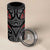 Koru Fern New Zealand 4 in 1 Can Cooler Tumbler Maori Tribal Pattern