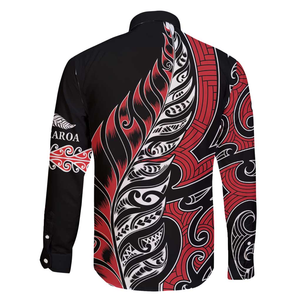 Koru Fern New Zealand Family Matching Summer Maxi Dress and Hawaiian Shirt Maori Tribal Pattern LT9 - Polynesian Pride
