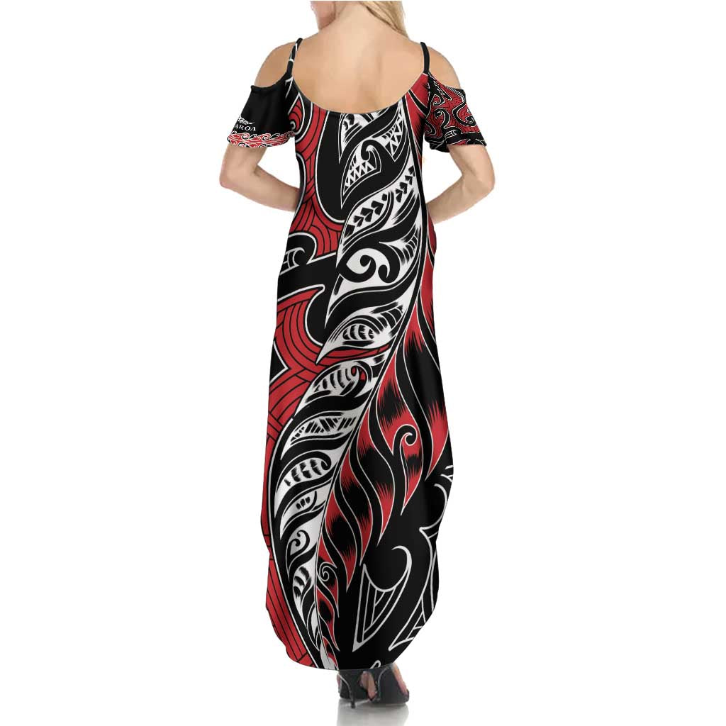 Koru Fern New Zealand Family Matching Summer Maxi Dress and Hawaiian Shirt Maori Tribal Pattern LT9 - Polynesian Pride