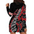 Koru Fern New Zealand Hoodie Dress Maori Tribal Pattern