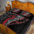 Koru Fern New Zealand Quilt Bed Set Maori Tribal Pattern