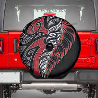 Koru Fern New Zealand Spare Tire Cover Maori Tribal Pattern