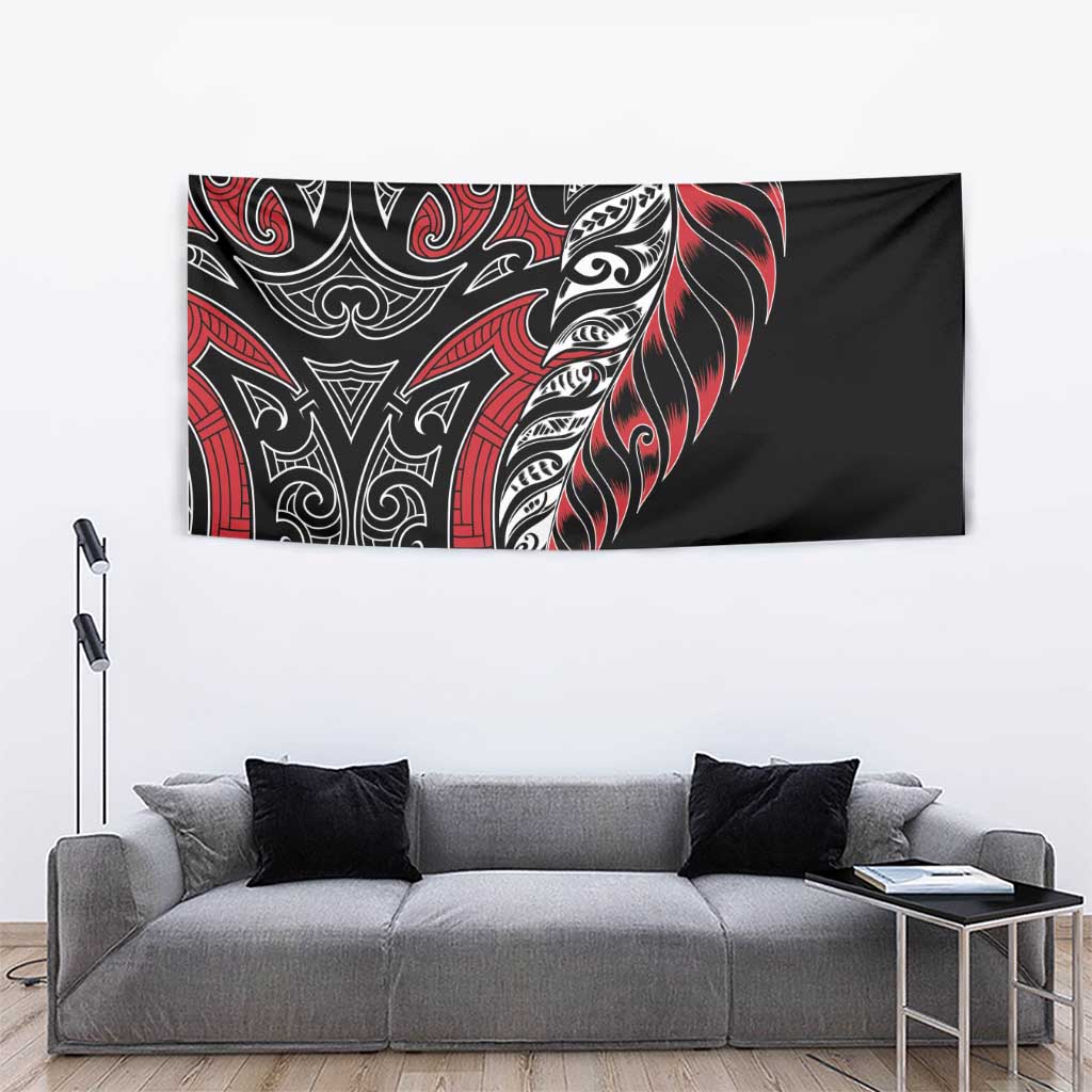 Koru Fern New Zealand Tapestry Maori Tribal Pattern