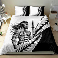 Koru Fern New Zealand Maori Tribal Warrior Bedding Set