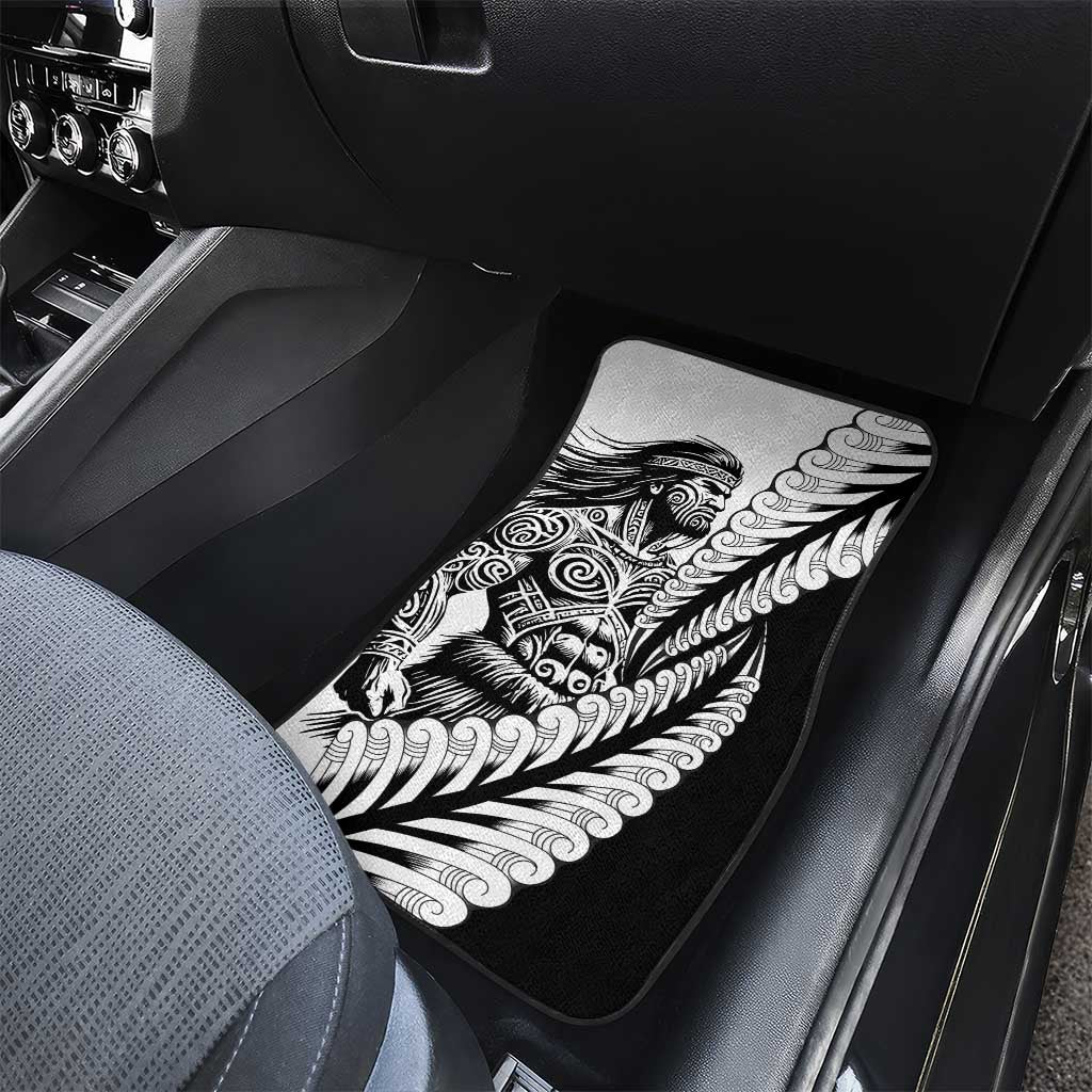 Koru Fern New Zealand Maori Tribal Warrior Car Mats