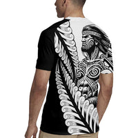 Koru Fern New Zealand Maori Tribal Warrior Rugby Jersey