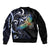 New Zealand Kea Bird Personalised Bomber Jacket Maori Tribal Koru Art