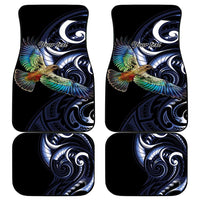 New Zealand Kea Bird Personalised Car Mats Maori Tribal Koru Art