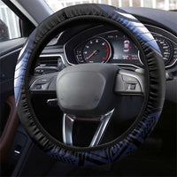 New Zealand Kea Bird Steering Wheel Cover Maori Tribal Koru Art