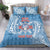 Personalised Tonga Apifo'ou College Bedding Set Since 1865 Special Kupesi Pattern