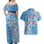 Personalised Tonga Apifo'ou College Couples Matching Off Shoulder Maxi Dress and Hawaiian Shirt Since 1865 Special Kupesi Pattern