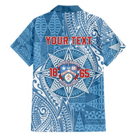 Personalised Tonga Apifo'ou College Family Matching Puletasi and Hawaiian Shirt Since 1865 Special Kupesi Pattern LT9 - Polynesian Pride