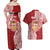 Personalised Kolisi Tonga Atele 142nd Anniversary Couples Matching Off Shoulder Maxi Dress and Hawaiian Shirt Special Kupesi Pattern