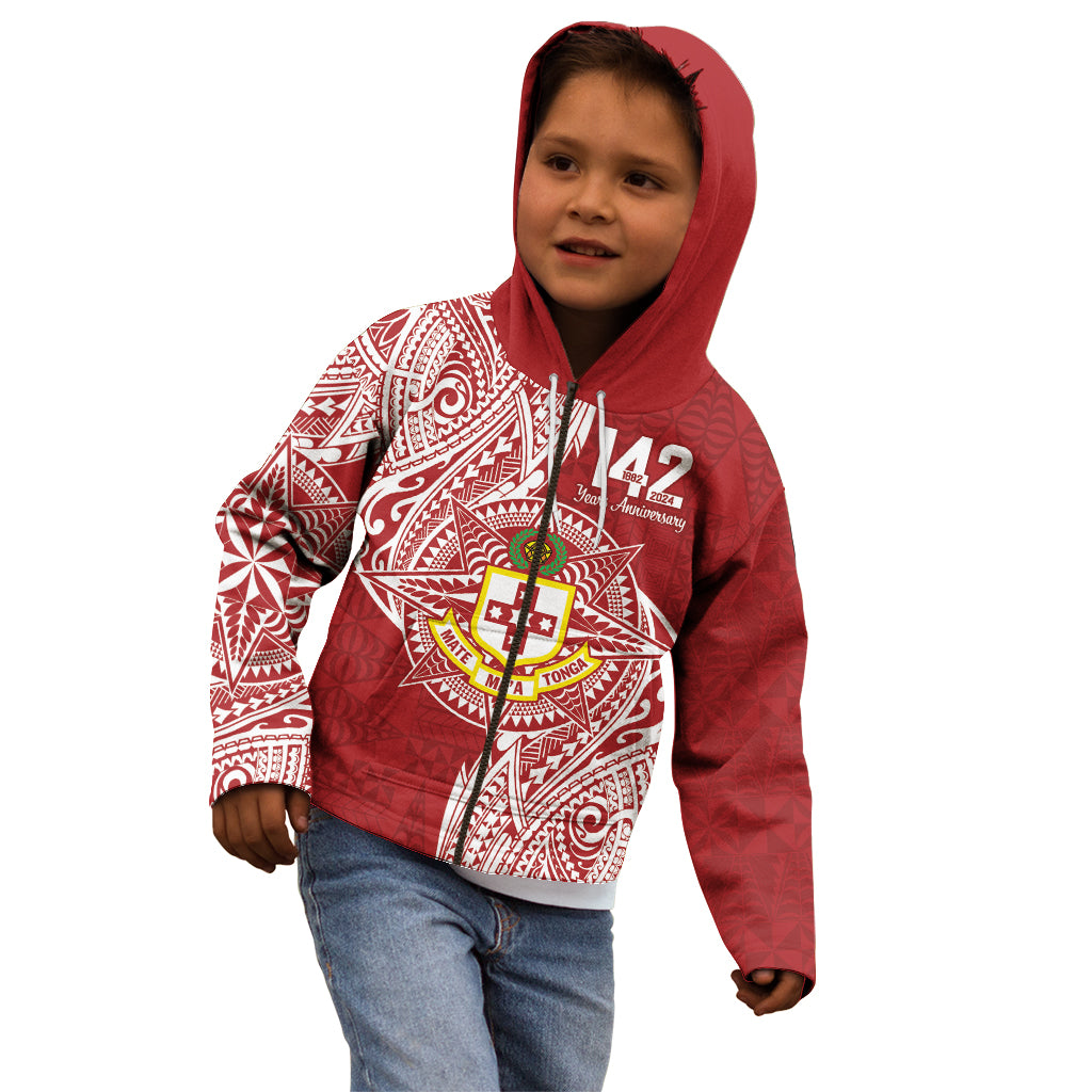 Personalised Kolisi Tonga Atele 142nd Anniversary Kid Hoodie Special Kupesi Pattern