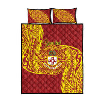 Personalised Kolisi Tonga Atele Quilt Bed Set Since 1882 Simple Ngatu Pattern