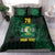 Personalised Tonga Liahona High School 76th Anniversary Bedding Set Special Kupesi Pattern