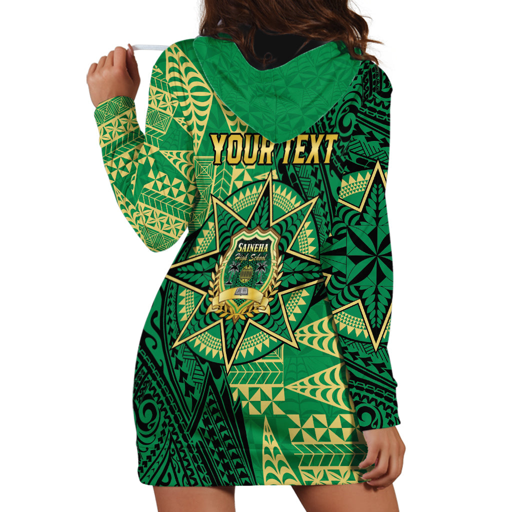 Personalised Tonga Saineha High School Hoodie Dress Since 1978 Special Kupesi Pattern