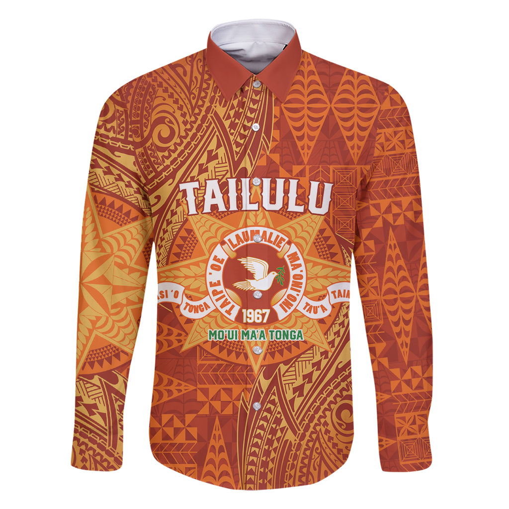 Personalised Tonga Tailulu College Family Matching Mermaid Dress and Hawaiian Shirt Since 1967 Special Kupesi Pattern Version 1