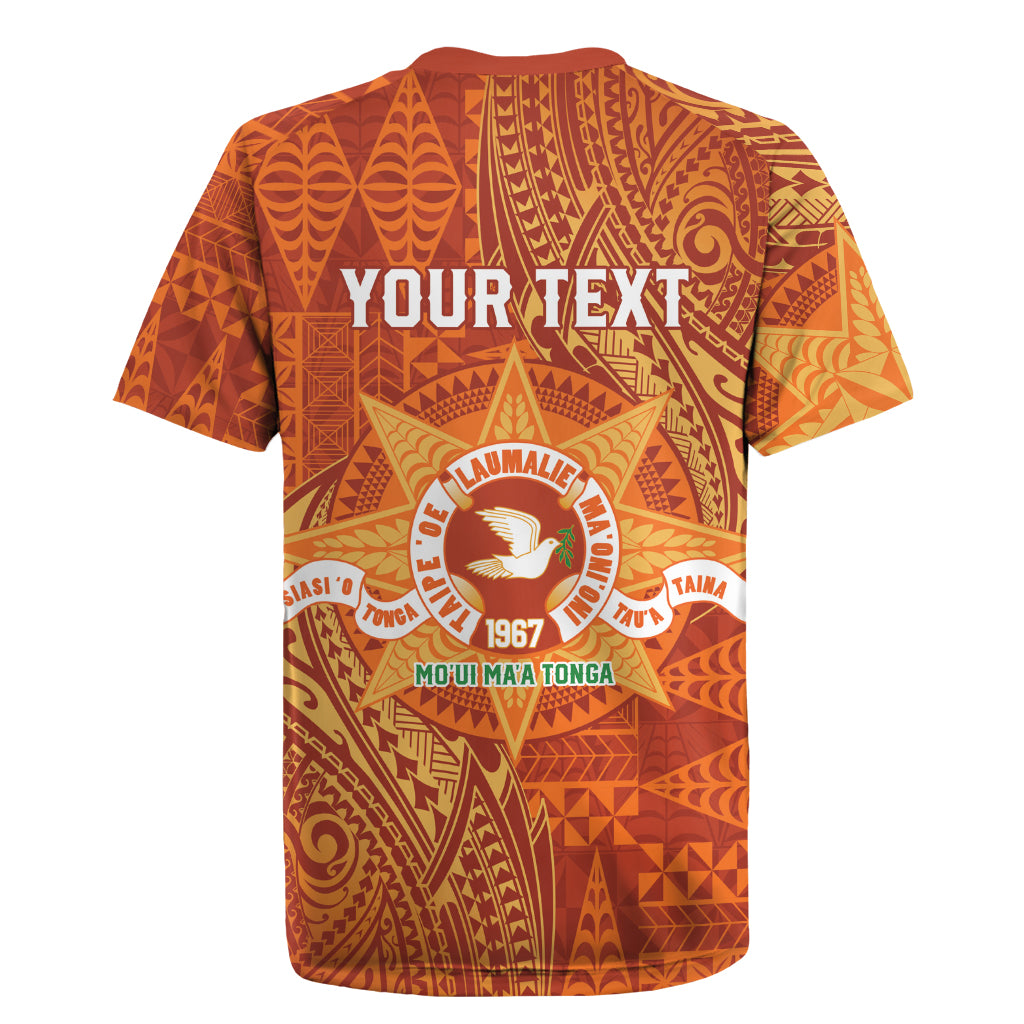 Personalised Tonga Tailulu College Rugby Jersey Since 1967 Special Kupesi Pattern Version 1