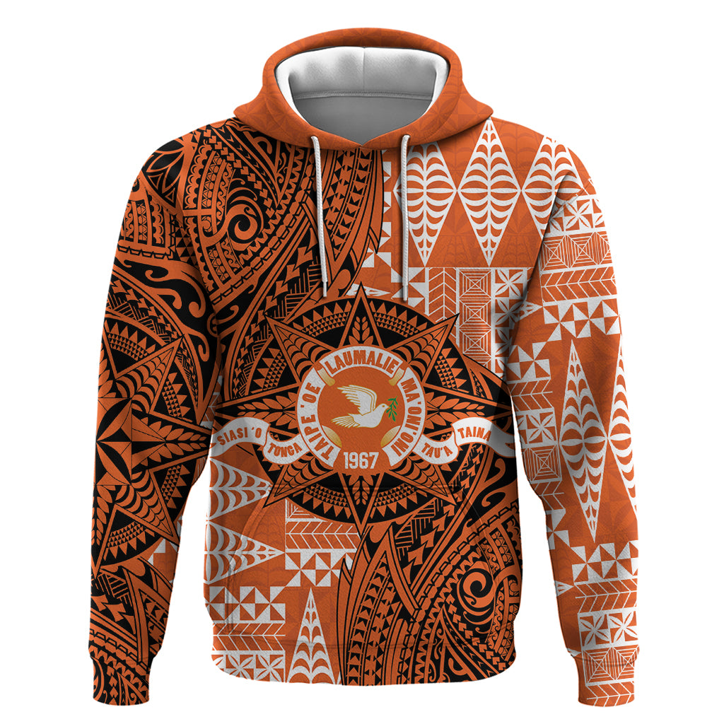 Personalised Tonga Tailulu College Hoodie Since 1967 Special Kupesi Pattern Version 2