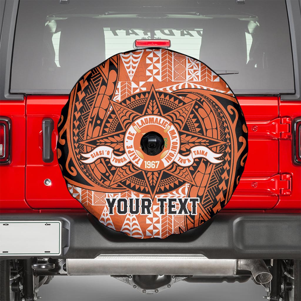 Personalised Tonga Tailulu College Spare Tire Cover Since 1967 Special Kupesi Pattern Version 2