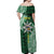 Personalised Tonga Takuilau College Off Shoulder Maxi Dress Since 1975 Special Kupesi Pattern