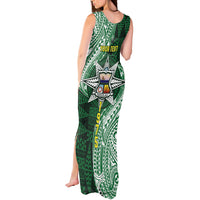 Personalised Tonga Takuilau College Tank Maxi Dress Since 1975 Special Kupesi Pattern LT9 - Polynesian Pride