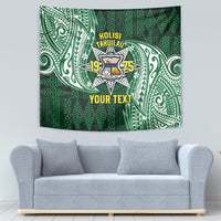 Personalised Tonga Takuilau College Tapestry Since 1975 Special Kupesi Pattern