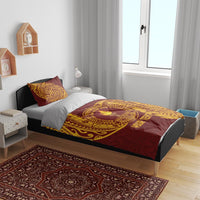 Personalised Tonga Beulah College Bedding Set Since 1938 Special Kupesi Pattern