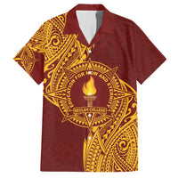 Personalised Tonga Beulah College Family Matching Short Sleeve Bodycon Dress and Hawaiian Shirt Since 1938 Special Kupesi Pattern