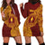 Personalised Tonga Beulah College Hoodie Dress Since 1938 Special Kupesi Pattern