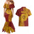 Personalised Tonga High School 77th Anniversary Couples Matching Mermaid Dress and Hawaiian Shirt Special Kupesi Pattern