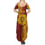 Personalised Tonga High School 77th Anniversary Summer Maxi Dress Special Kupesi Pattern