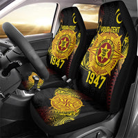 Personalised Tonga High School Car Seat Cover Since 1947 Special Kupesi Pattern