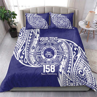 Personalised Tonga Tupou College Tolo 158th Anniversary Bedding Set Special Kupesi Pattern LT9