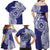 Personalised Tonga Tupou College Tolo 158th Anniversary Family Matching Off Shoulder Maxi Dress and Hawaiian Shirt Special Kupesi Pattern