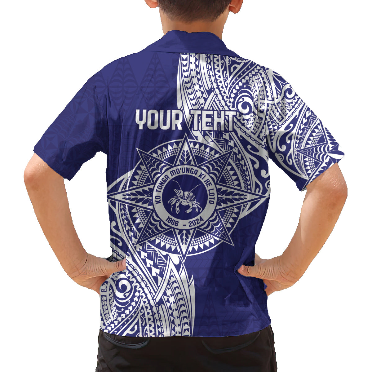Personalised Tonga Tupou College Tolo 158th Anniversary Family Matching Puletasi and Hawaiian Shirt Special Kupesi Pattern LT9 - Polynesian Pride