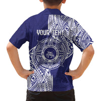 Personalised Tonga Tupou College Tolo 158th Anniversary Family Matching Puletasi and Hawaiian Shirt Special Kupesi Pattern LT9 - Polynesian Pride