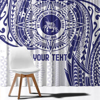 Personalised Tonga Tupou College Tolo Window Curtain Since 1866 Special Kupesi Pattern