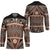 Vintage Bula Fiji Hockey Jersey Brown Tapa Masi Motif - Polynesian Pride