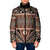 Vintage Bula Fiji Padded Jacket Brown Tapa Masi Motif - Polynesian Pride