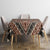 Vintage Bula Fiji Tablecloth Brown Tapa Masi Motif