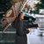 Vintage Bula Fiji Umbrella Brown Tapa Masi Motif - Polynesian Pride