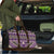 Vintage Bula Fiji Travel Bag Purple Tapa Masi Motif - Polynesian Pride